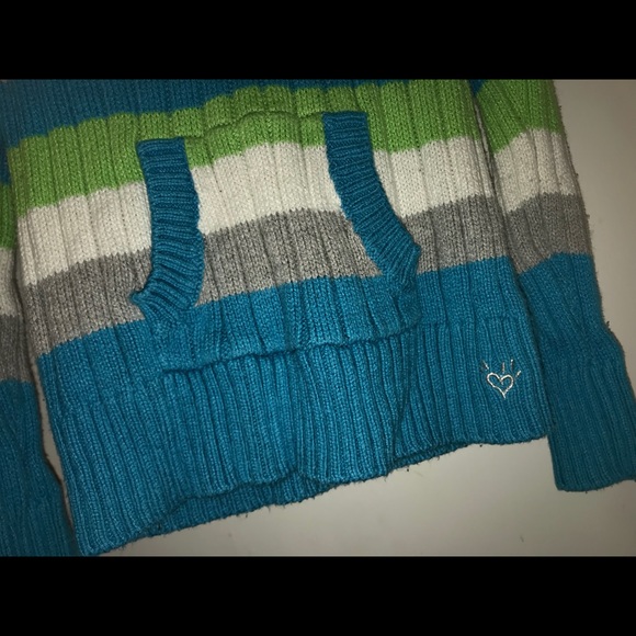 Justice Girl’s Hooded Sweater Sz12 - Picture 4 of 7